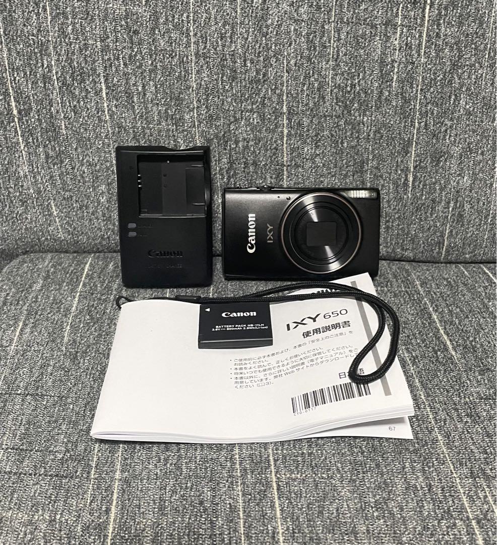 Canon IXY 650 ブラック【箱付き】