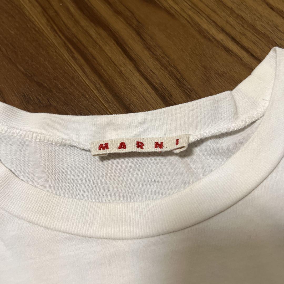 Marni ロゴ Tシャツ | ホワイト | FARFETCH JP
