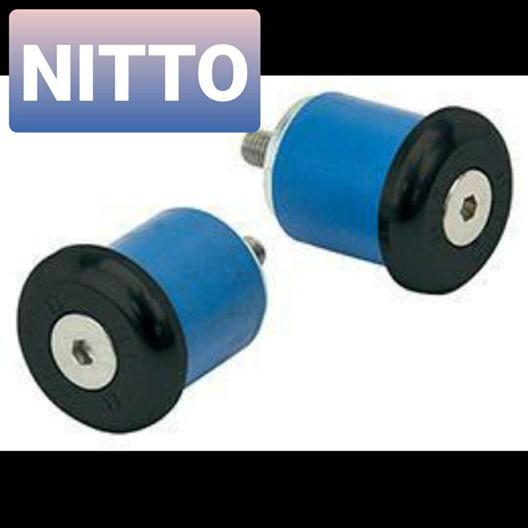 NITTO(日東)ハンドルバーエンドキャップ(ブラック)