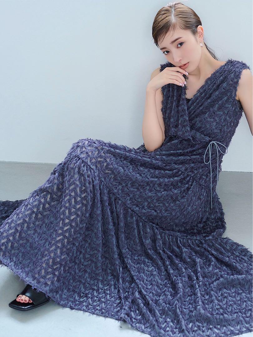 大人気完売品】FRAY I.Dフリンジジャガードカシュクール