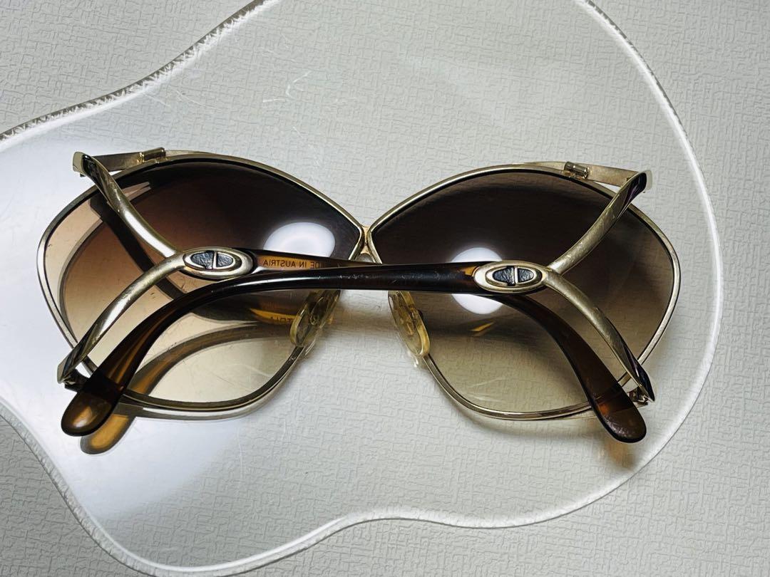 Christian Dior サングラス ゴールド ブラウン ベッコウ 2056