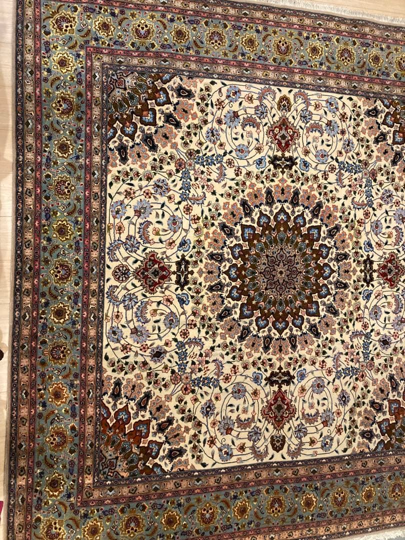 ペルシャ絨毯 ダブリーズ メダリオン ペルシャ絨毯 ダブリーズ メダリオン