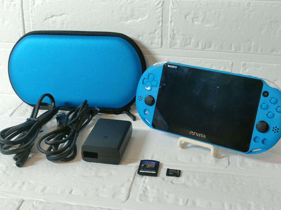 【ほぼ未使用】PSVITA PCH-2000 アクアブルー s-l400.jpg