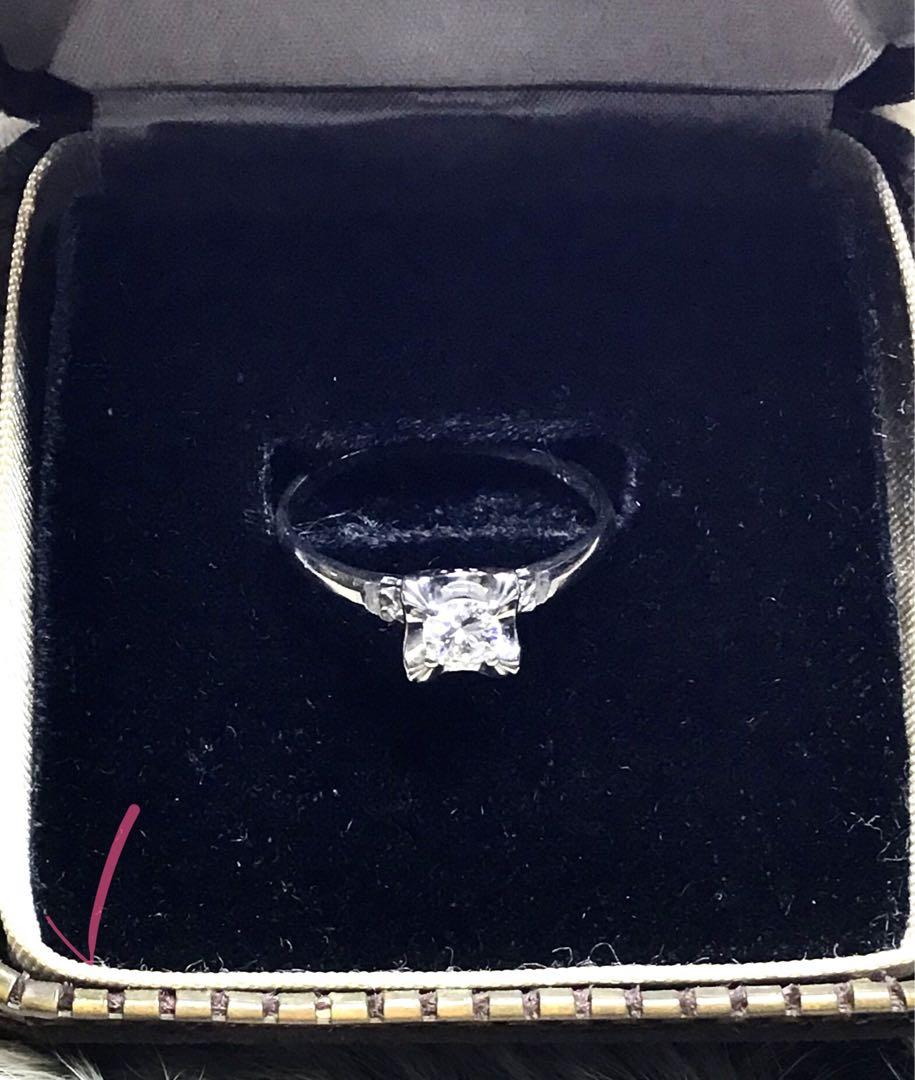 歴史的レア！1962’s 三越刻印のダイヤモンドリング　0.25ct 11号