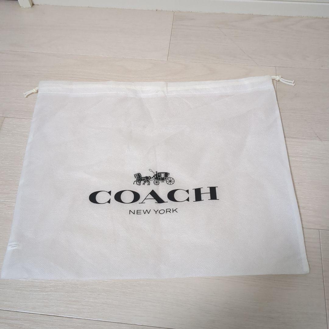 【美品】COACH　シグネチャー　マフラー　ストール　リバーシブル　ベージュ系