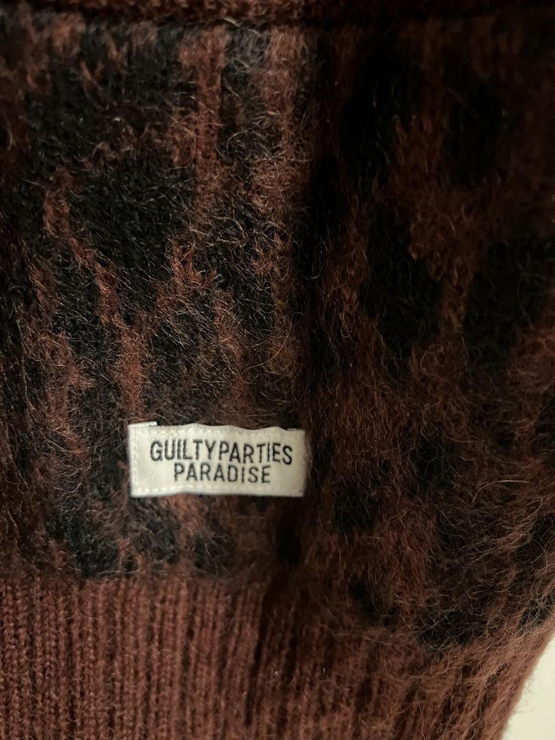 トップス WACKOMARIA  HEAVY MOHAIR KNIT CARDIGAN L