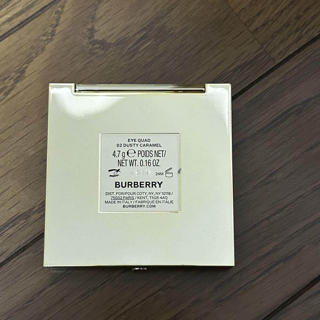 BURBERRYバーバリー☆新作アイクアッド02ダスティーかキャラメル新品未使用 Burberry Beauty / バーバリーアイクァッド 02 ダスティー
