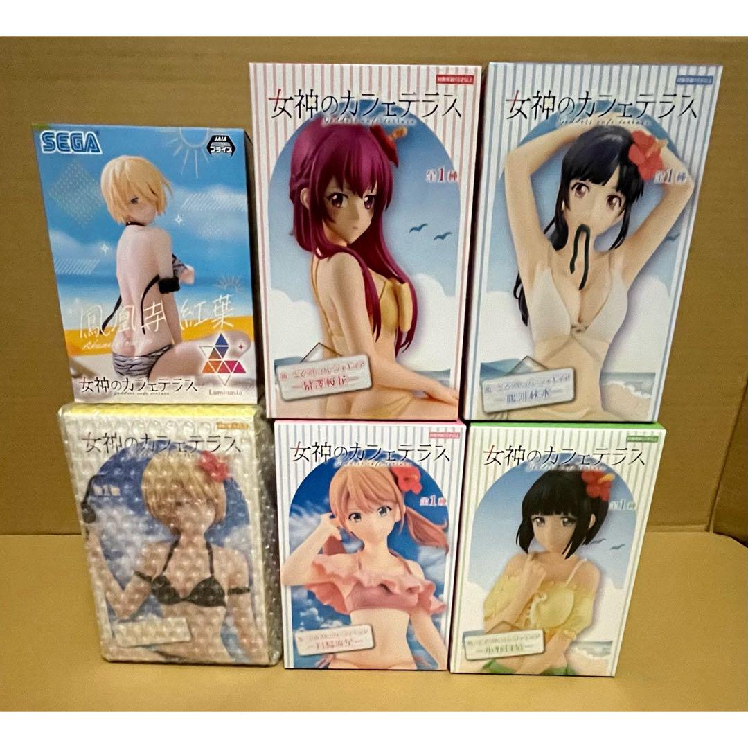 女神のカフェテラス ぬーどるストッパーフィギュア Luminasta 6体セット Amazon.co.jp: 女神のカフェテラス ぬーどるストッパーフィギュ