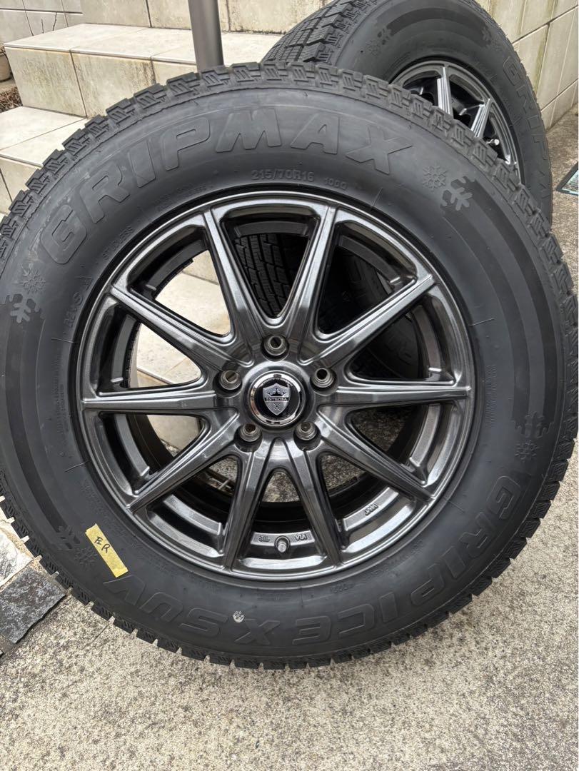 スタッドレスタイヤ215|70R164本 ホイール付き