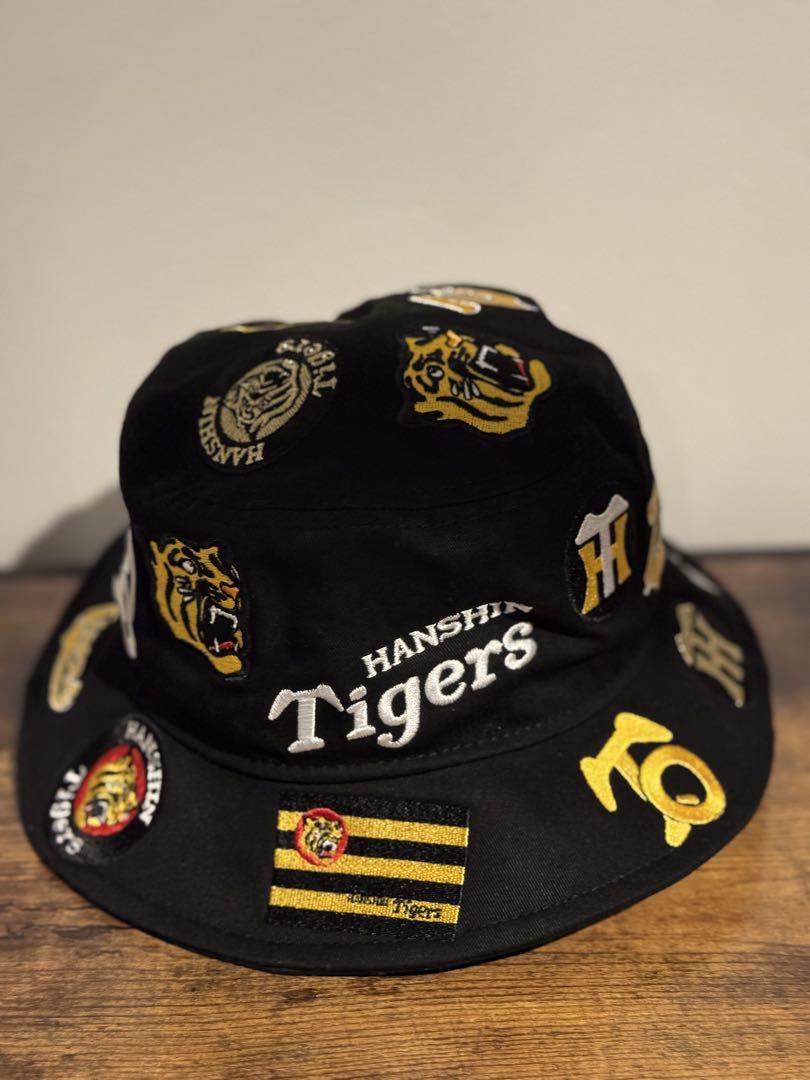 応援グッズ Bucket 01TIGERS 24 ALLOVER BLACK NEW ERA