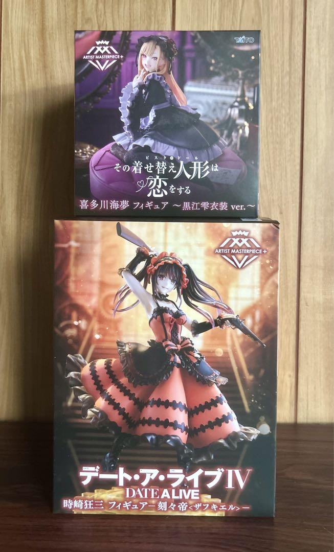 美少女フィギュアまとめ売り8個時崎狂三AMP喜多川海夢長門有希夜刀神十香イレイナ