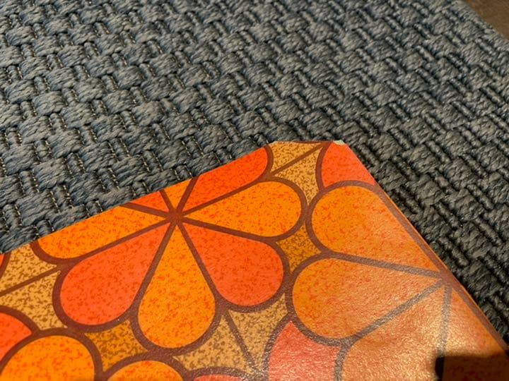 昭和レトロ クッションフロア フロアマット 花柄 ヴィンテージ 仙台