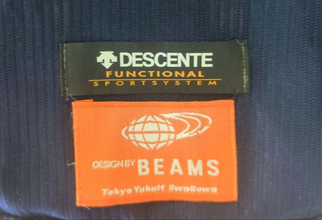 美品】岩村明憲 刺繍ユニフォーム BEAMS×DESCENTE製 ヤクルト
