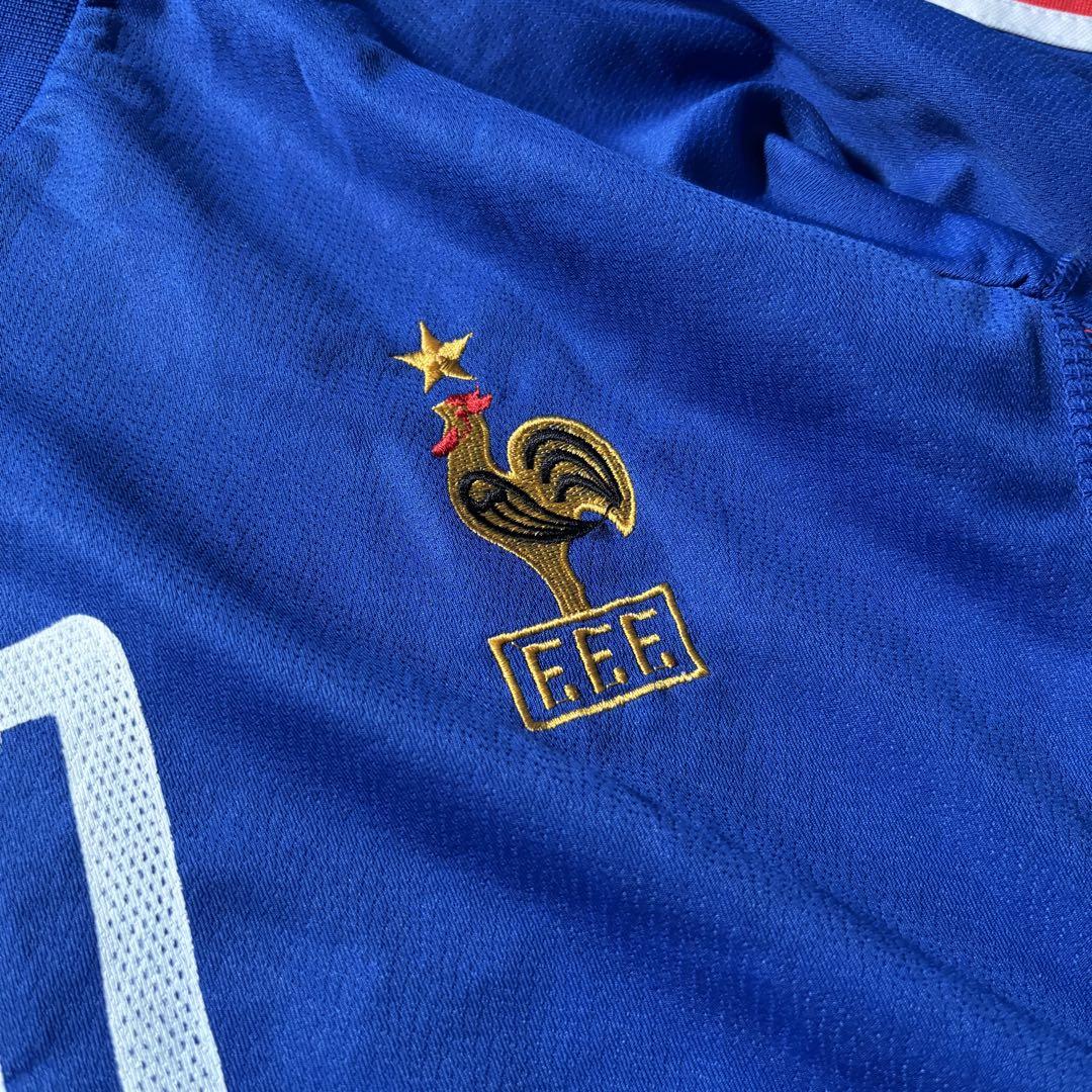 フランス代表 2002年 ジダン 10 ユニフォーム サッカー デッドストック