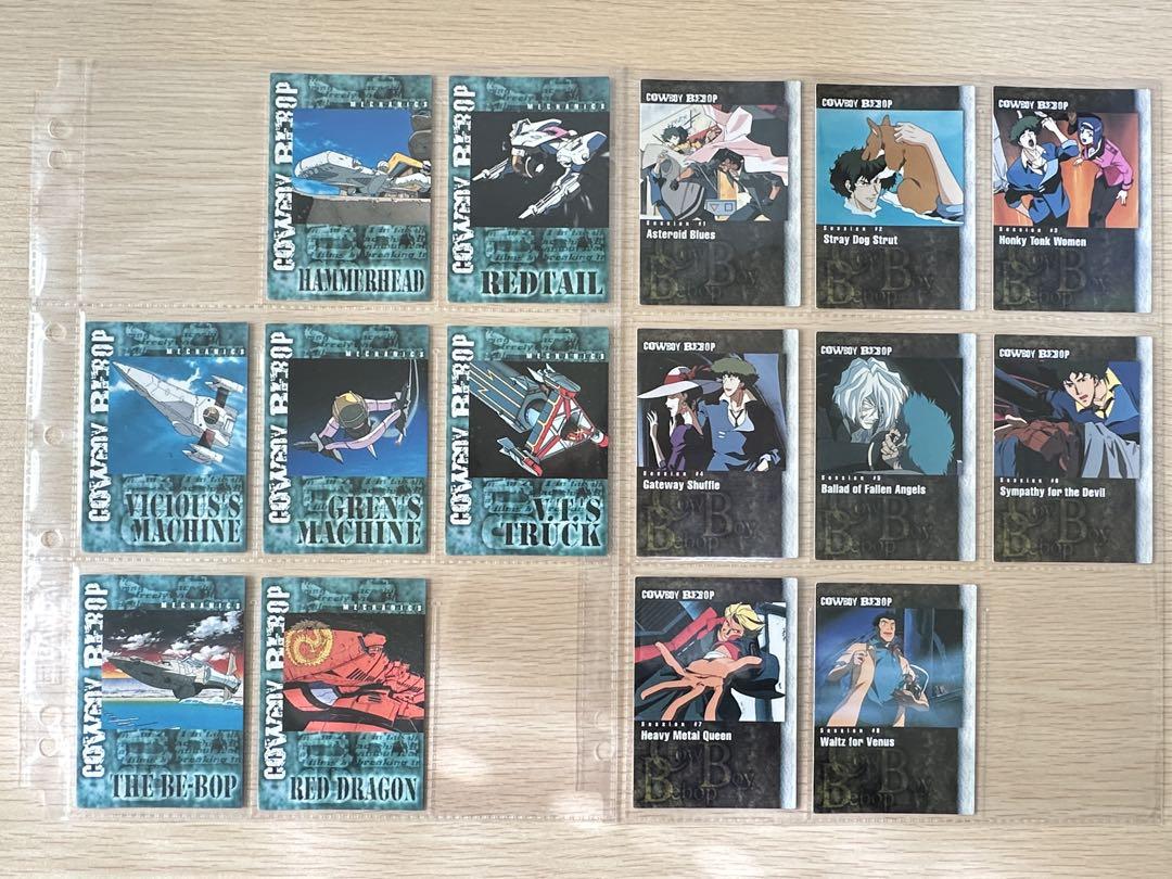 COWBOY BEBOP カードダスマスターズ 1・2セット カウボーイビバップ
