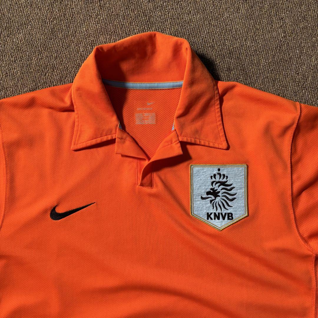 NIKE 2006 サッカー オランダ代表 ユニフォーム 襟付き ワールド