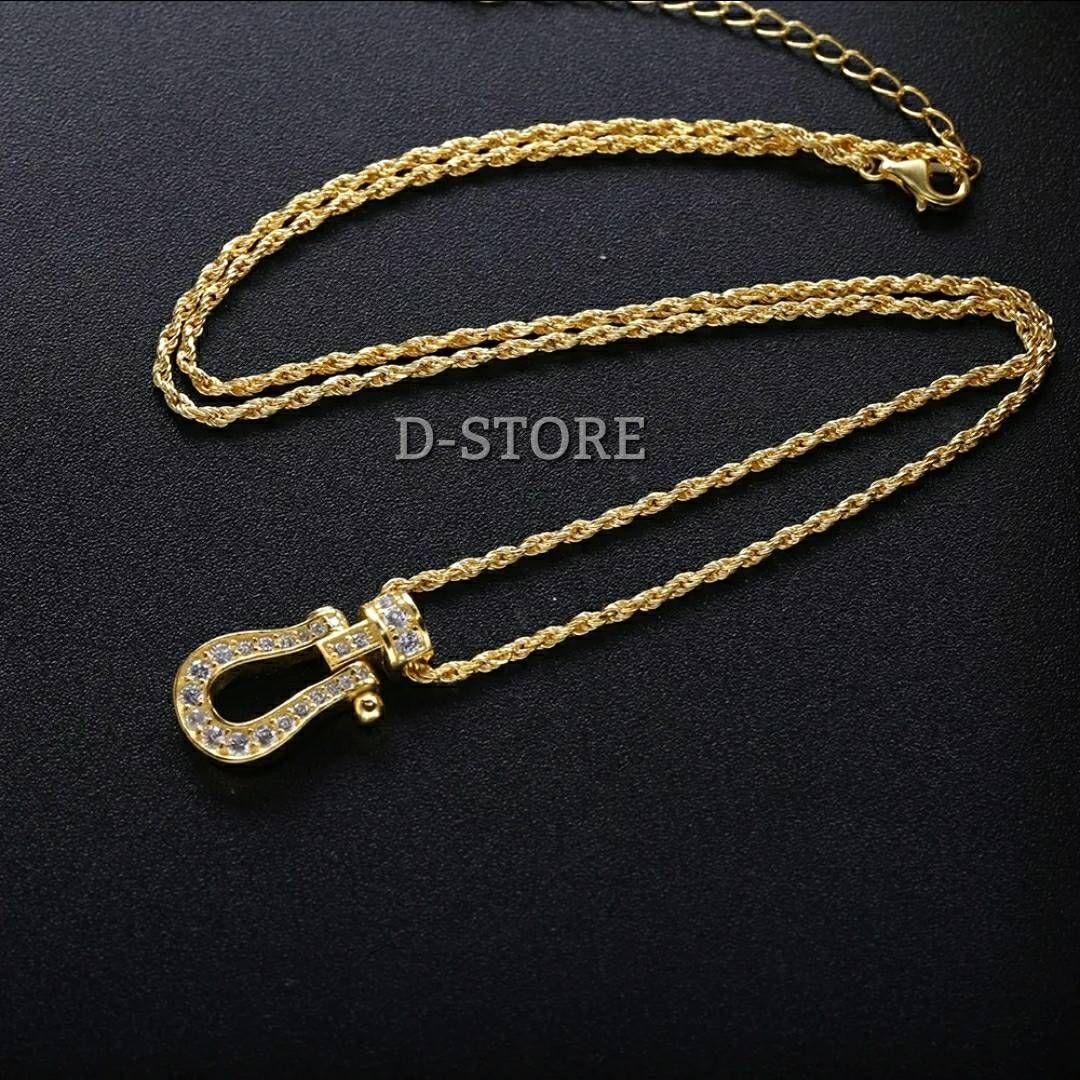 D-STORE ホースシューネックレス 18K GOLD plating
