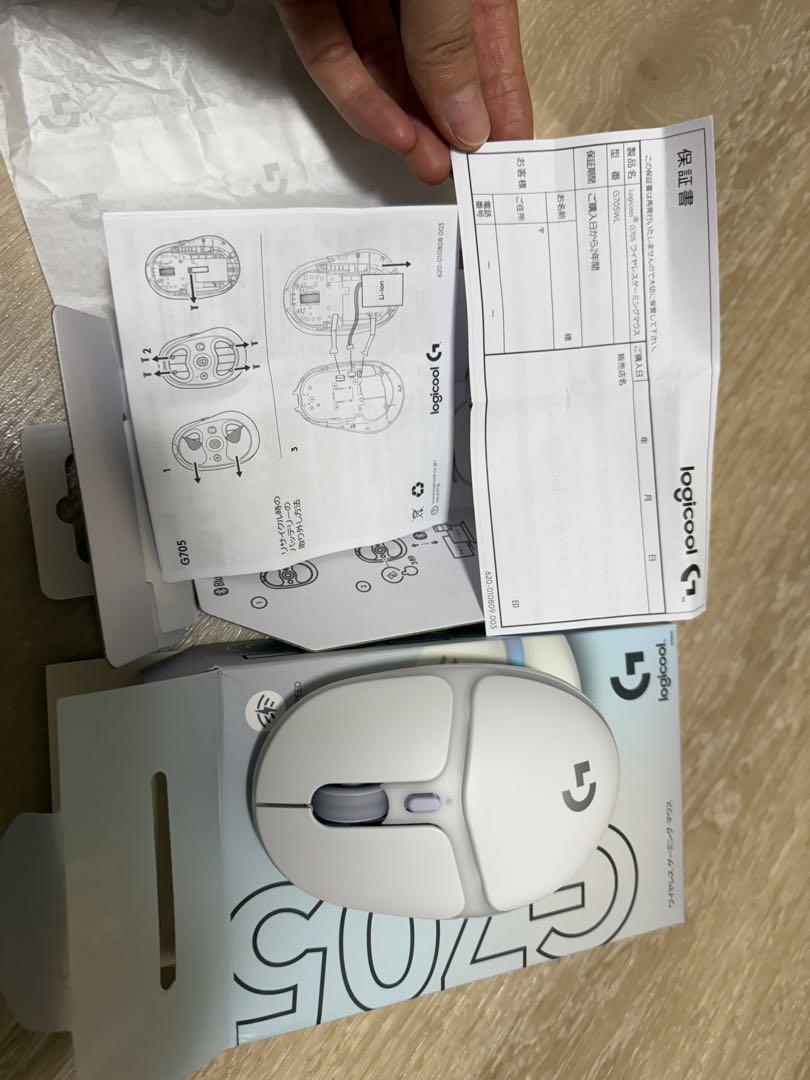 logicool G705 ワイヤレスマウス ホワイト