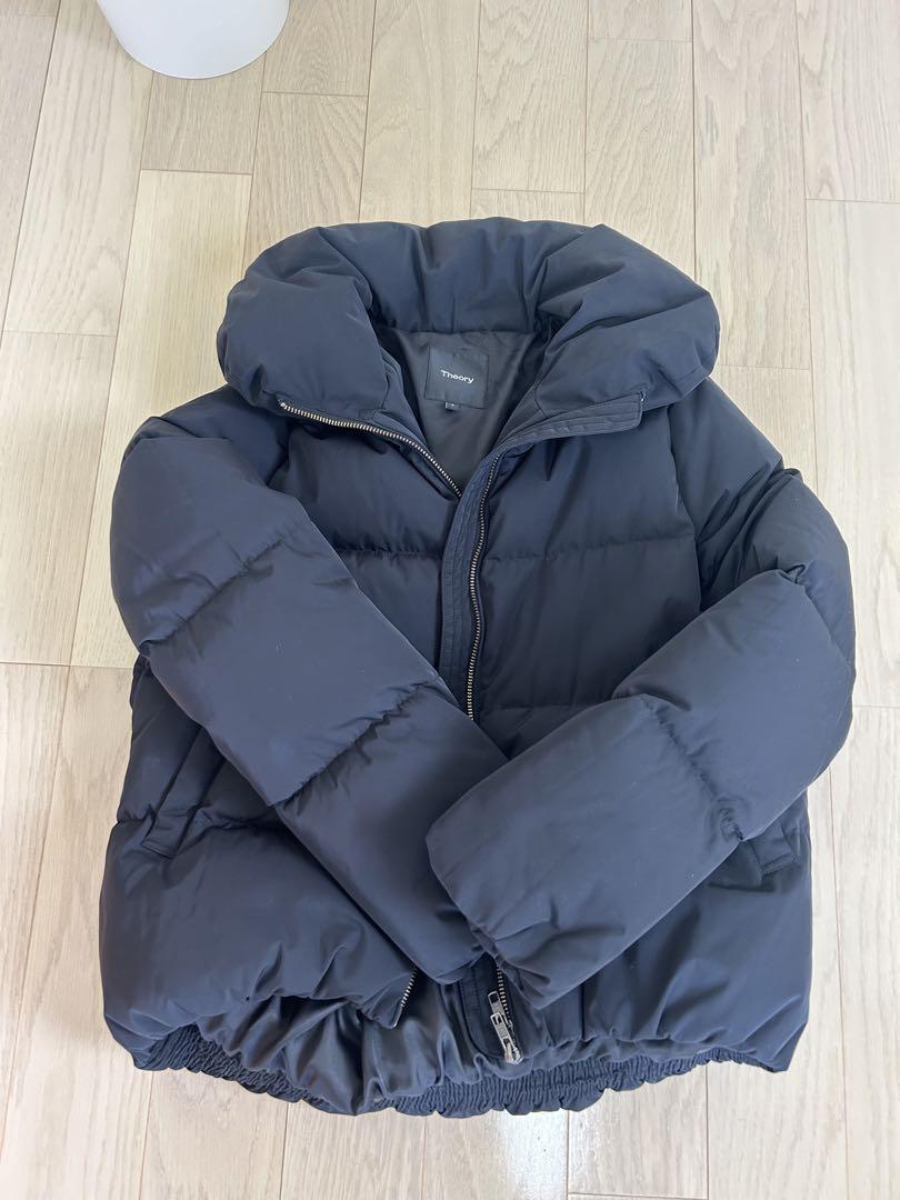 ゆうこりん 様専用】theory ショートダウン ブラック2022AW