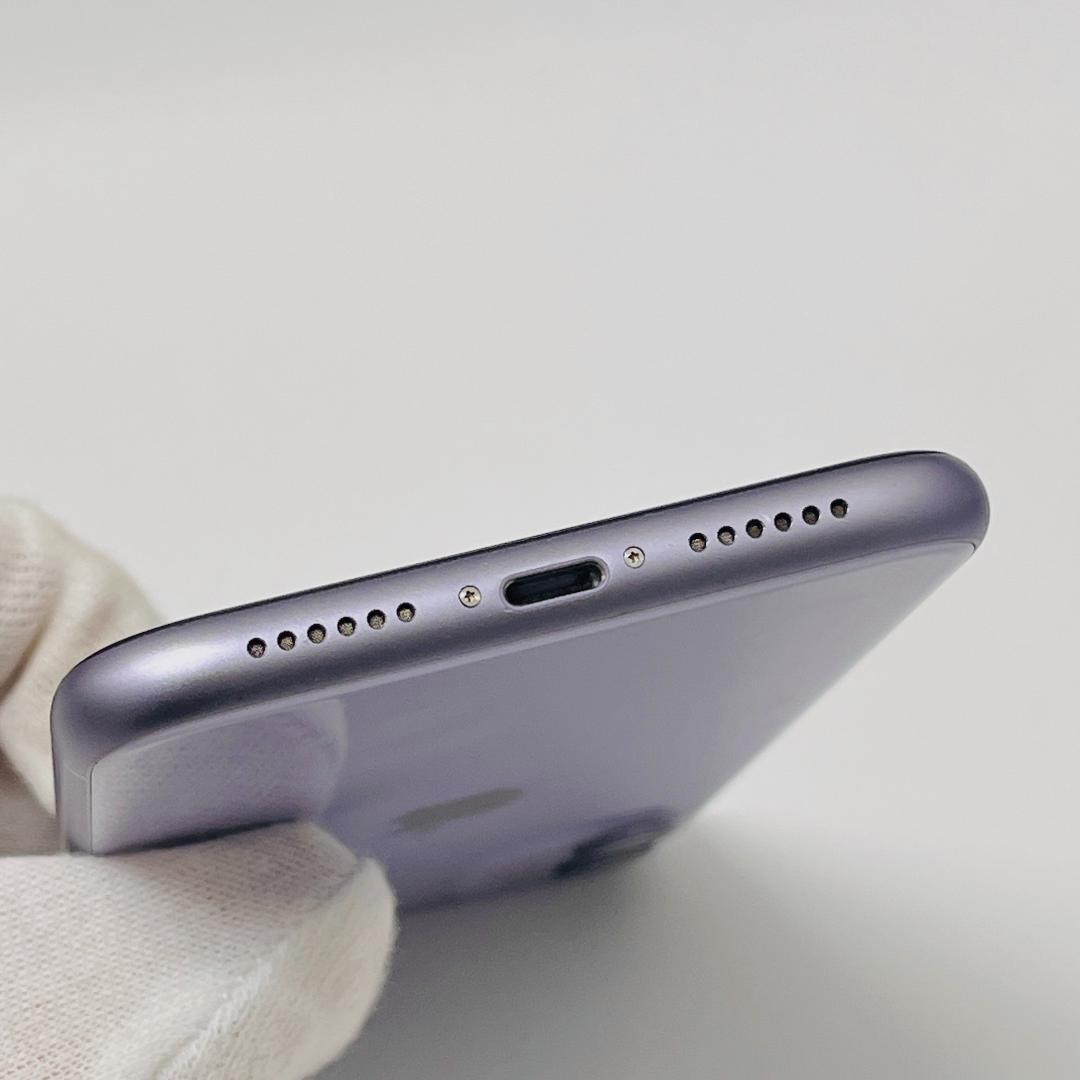 【美品】iPhone11 128GB パープル au