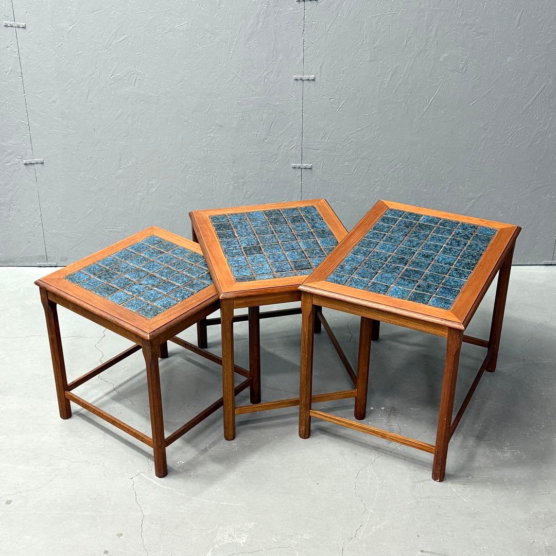 北欧デンマーク ヴィンテージ タイルトップ テストテーブル (502) 北欧デンマーク ヴィンテージ タイルトップ テストテーブル (502)