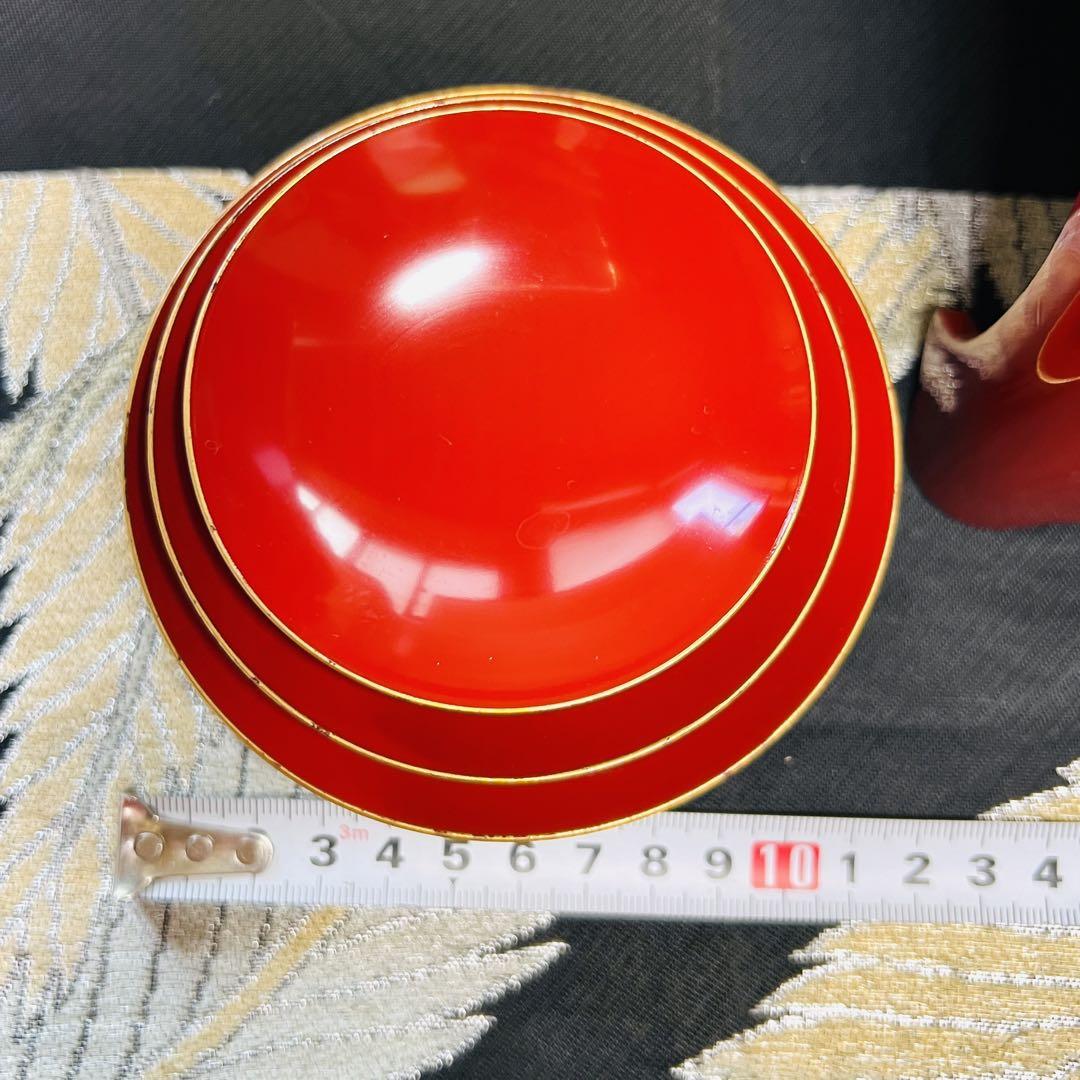 輪島塗木製　蒔絵　茶道具　漆器　お屠蘇　屠蘇器　共箱