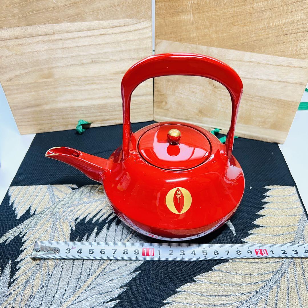 輪島塗木製　蒔絵　茶道具　漆器　お屠蘇　屠蘇器　共箱