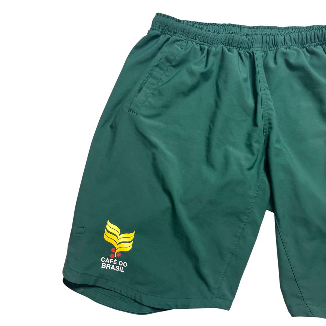 美品 ATHLETA アスレタ ハーフパンツ トレーニングウェア 緑 赤 XL