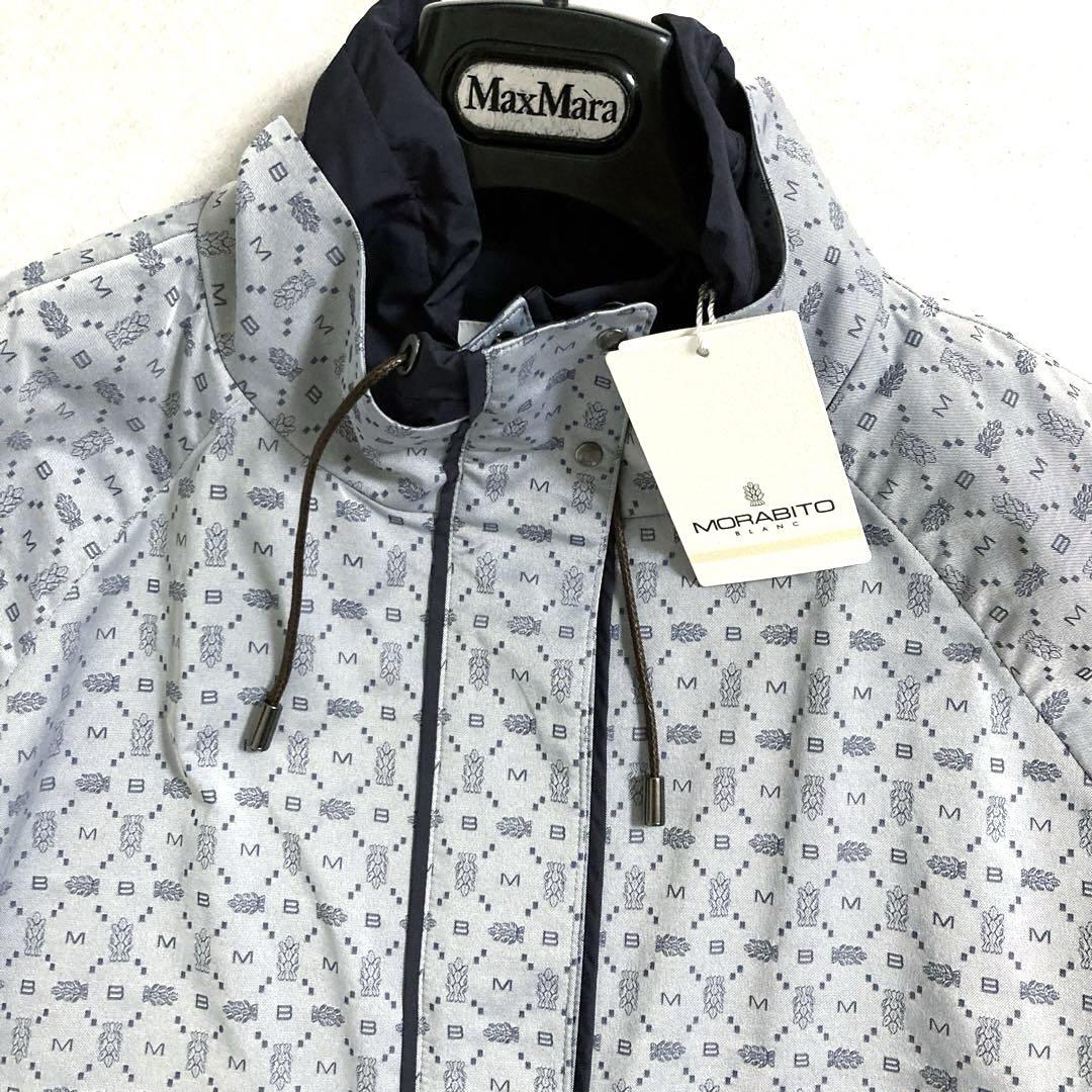 新品　モラビトブラン　今季カタログ掲載　ロゴブルゾン  サイズ４０　¥97900