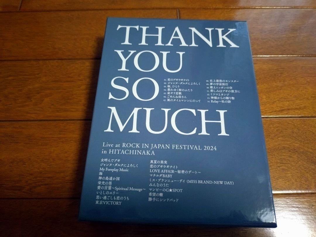 サザンオールスターズ「THANK YOU SO MUCH」【完全生産限定盤A】