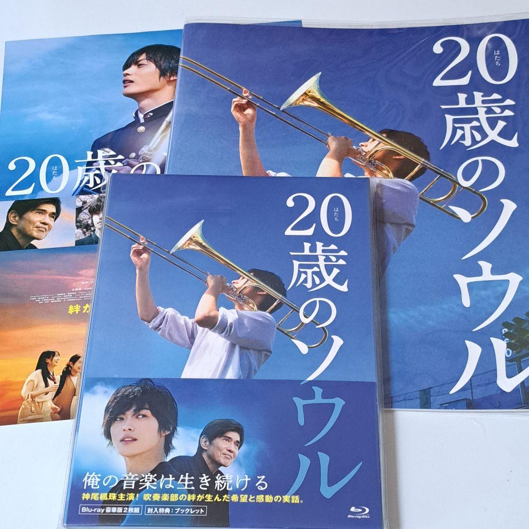 20歳のソウル 豪華版 Blu-ray　パンフレット　チラシ　神尾楓珠