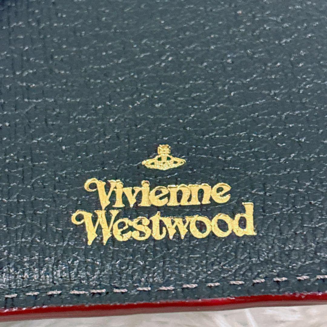 VivienneWestwood 三つ折財布 がま口財布 ブラック ビッグオーブ
