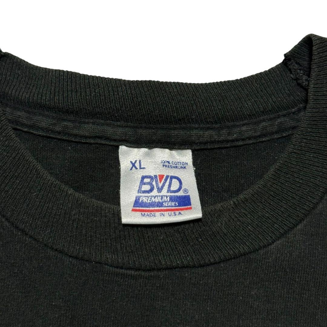 希少 XL 90's BVD ポケット Tシャツ ブラック 無地