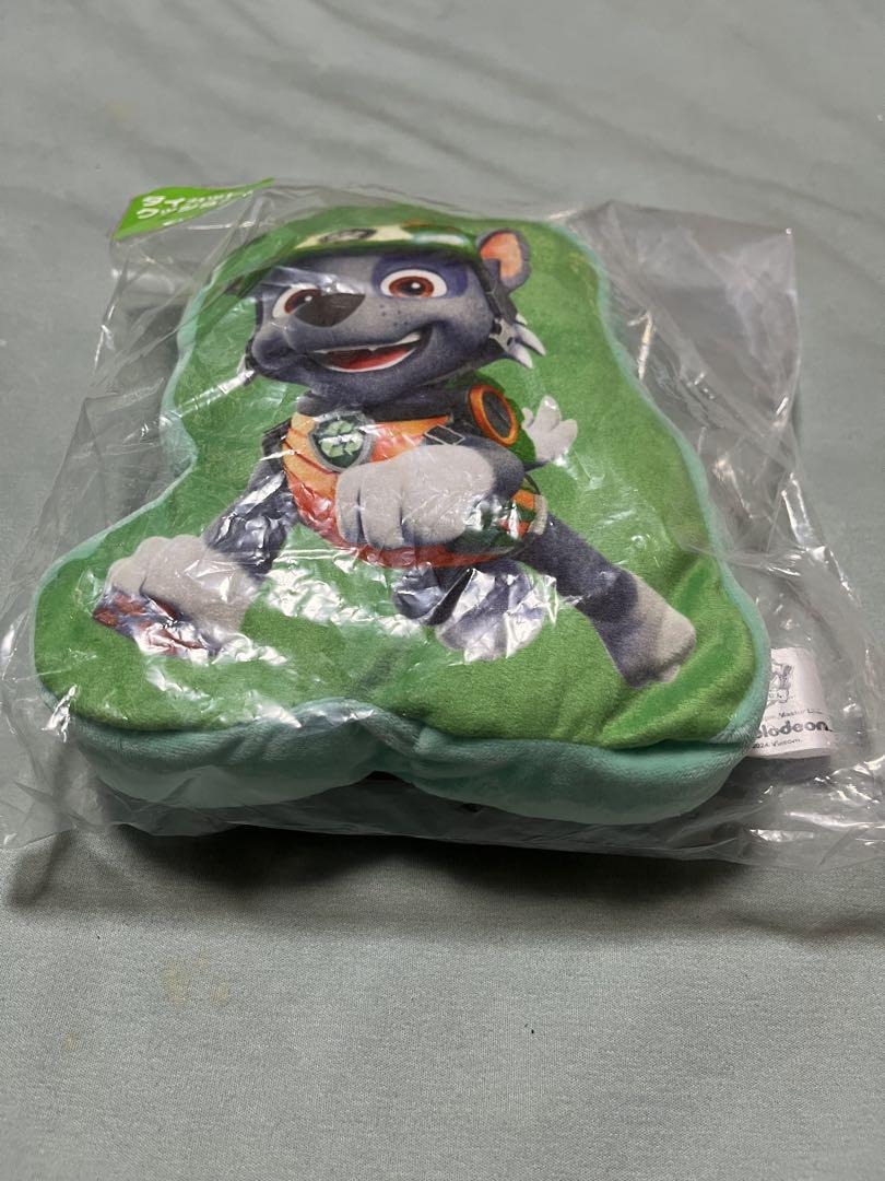 パウパトロール（ラストゲット賞)(込)ぬいぐるみリュック、ミニクッション