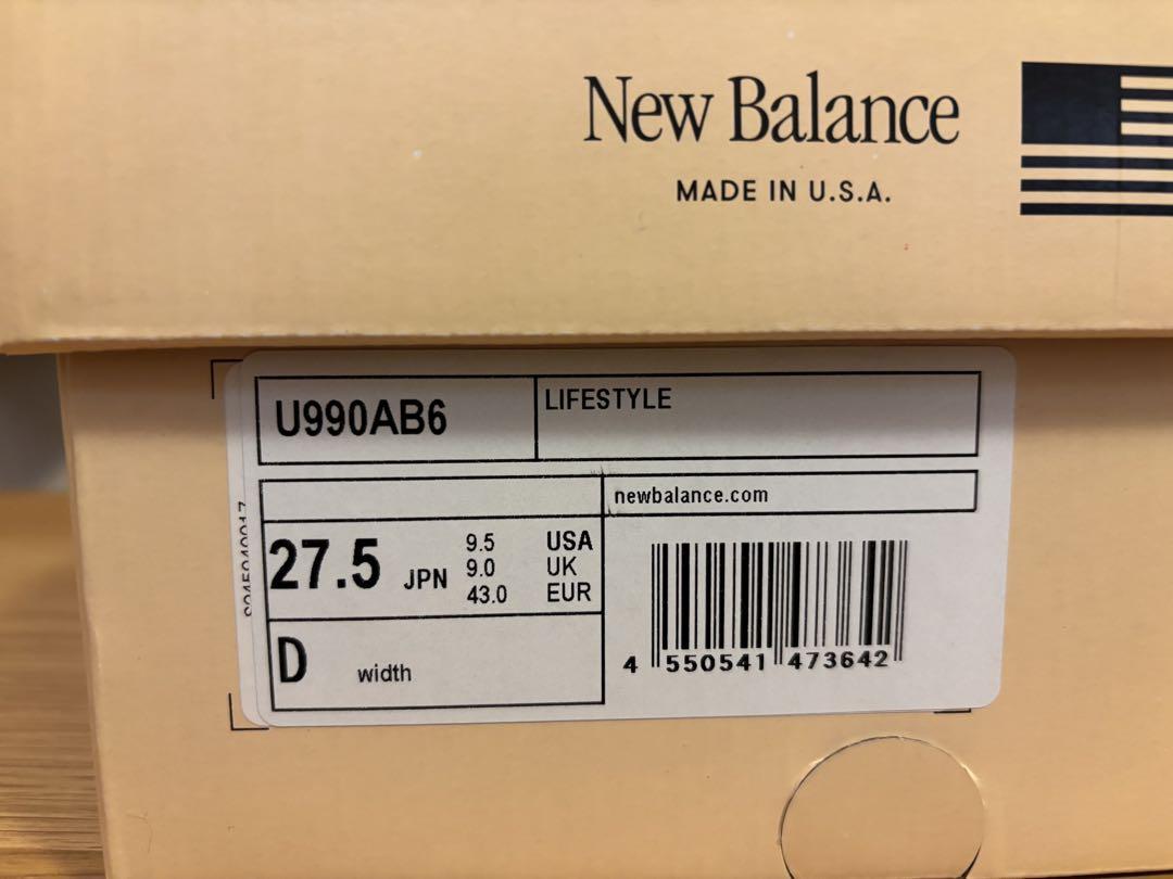 New Balance 990V6 