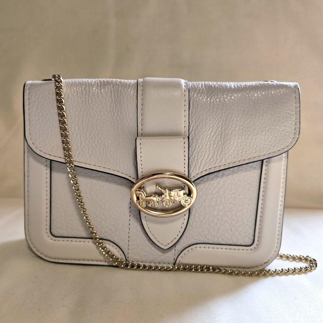 コーチ COACH ロゴ チェーンウォレット ショルダーバッグ 6924