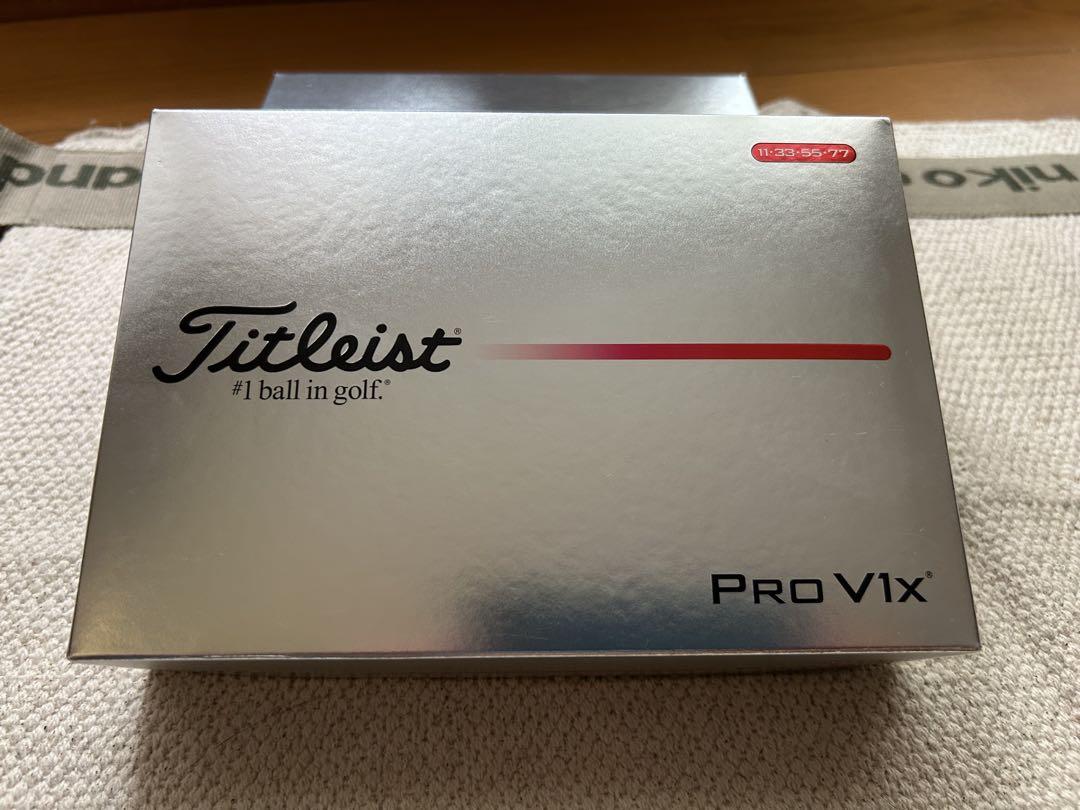 Titleist Pro V1x ゴルフボール 2ダース(24球)