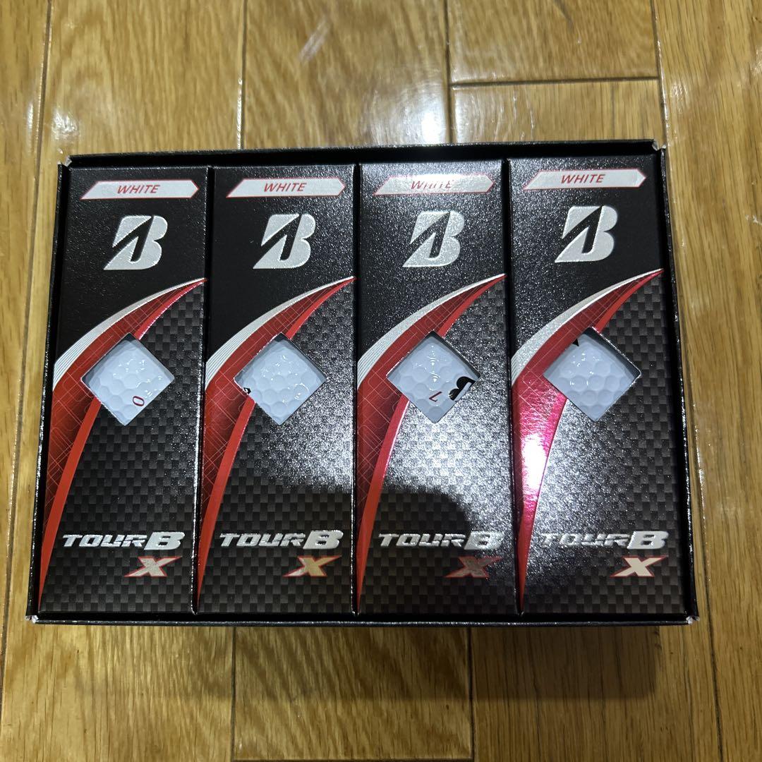 ゴルフボール　ブリヂストン　ツアーB X 2ダース