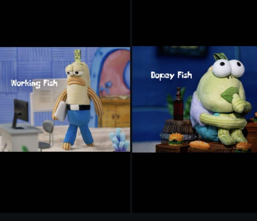 SpongeBob Bikini Bottom Buddies ぬいぐるみ