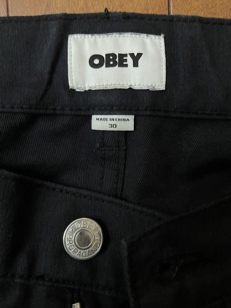 obey ワークパンツ　デニム