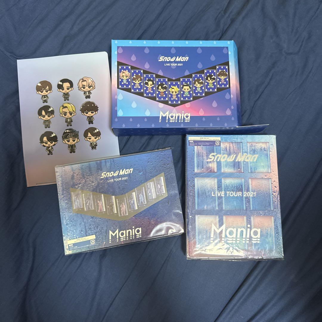 Snow Man LIVE TOUR 2021 Mania Blue-ray - メルカリ