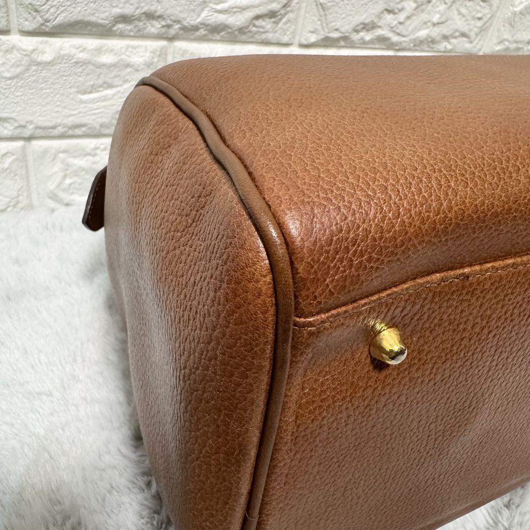 【極美品】BURBERRY バーバリー ミニボストンバッグ ノバチェック