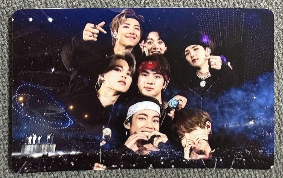 BTS ビーティーエス オール メンバー クレジットカード風 トレカ