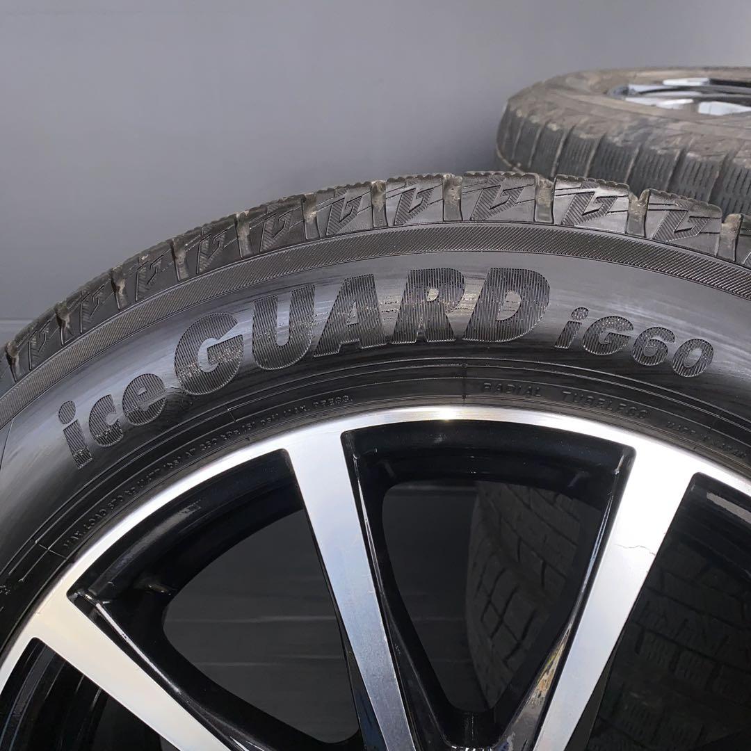 溝あり‼️ヨコハマスタッドレスセット2020年製215/55R17 オデッセイ等