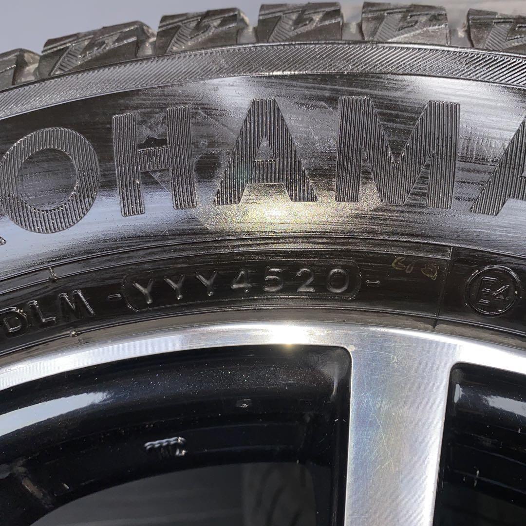 溝あり‼️ヨコハマスタッドレスセット2020年製215/55R17 オデッセイ等
