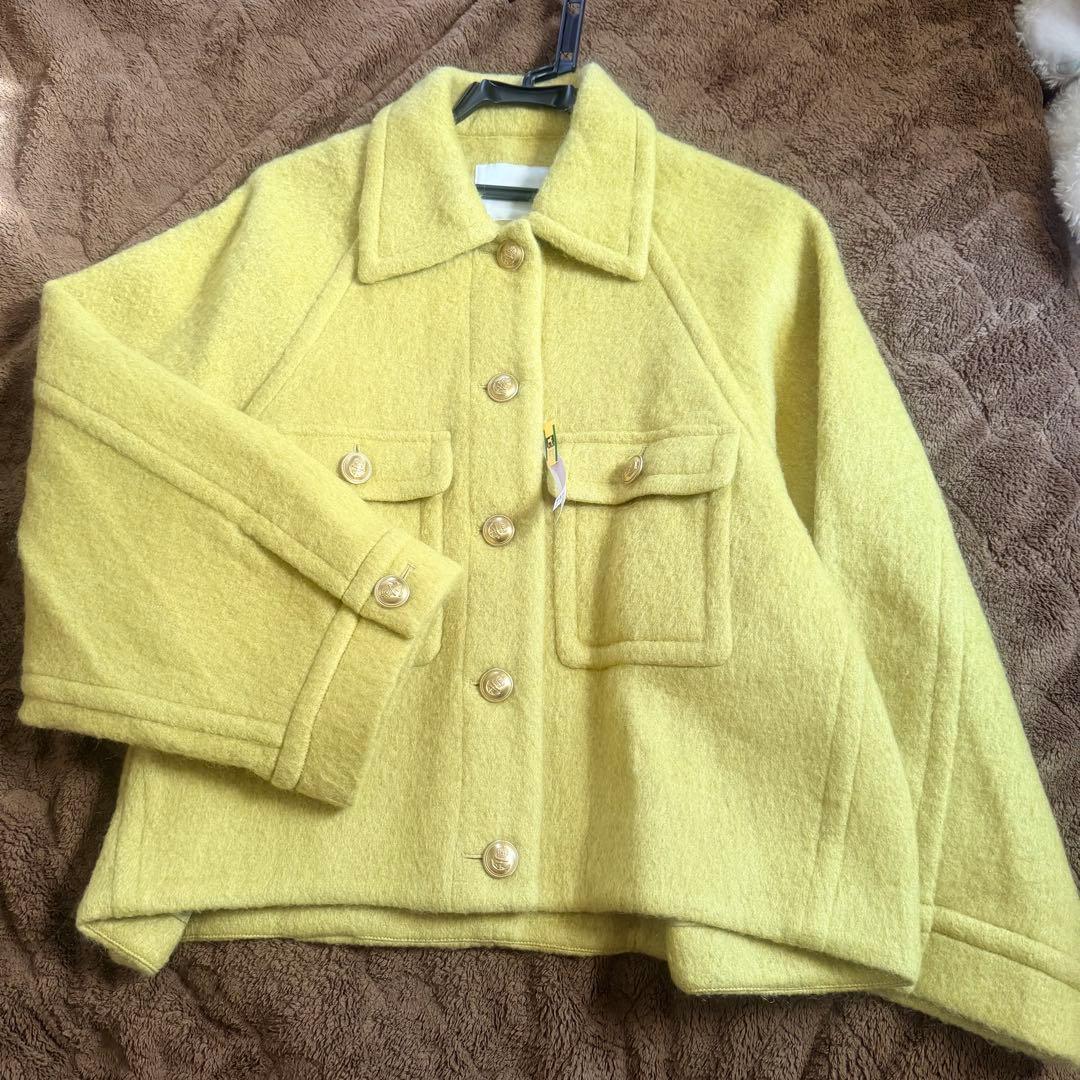 グレースモヘヤシャギーオーバージャケットコート ダイアグラム グレースクラス グレースモヘヤシャギーオーバージャケットコート ダイアグラム グレースクラス