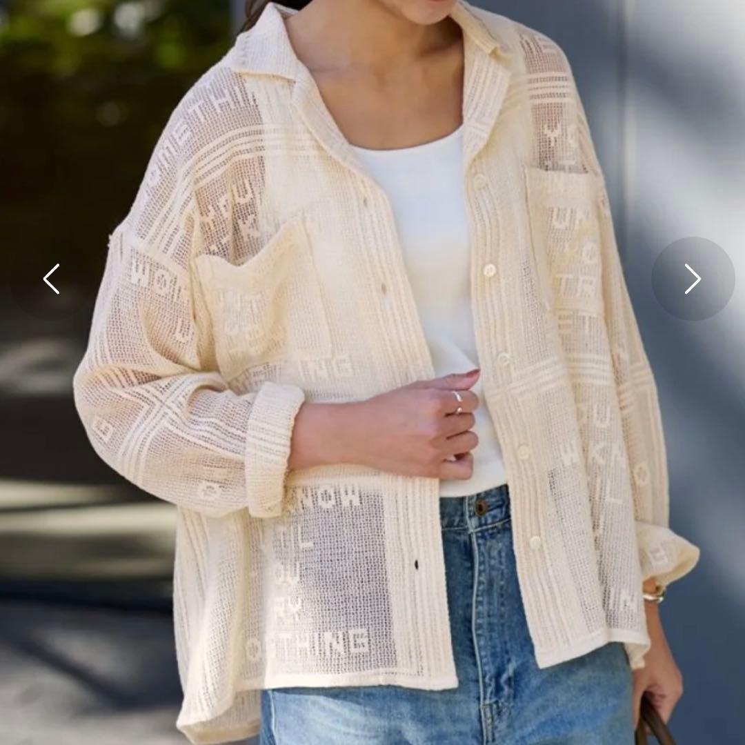 framework/フレームワーク　レースシャツ