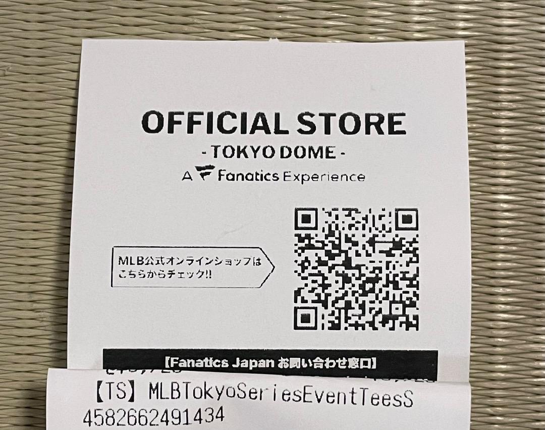 MLB東京シリーズ 公式Tシャツ S