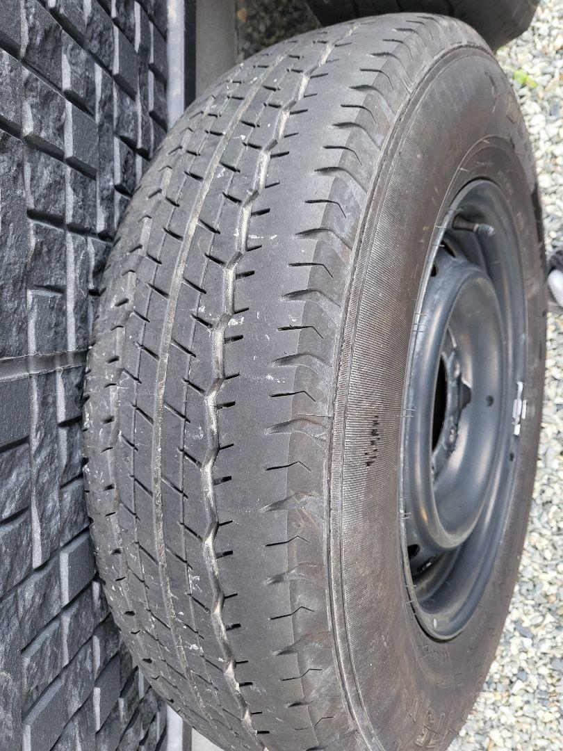 DUNLOP 195/80R15 LTタイヤセット