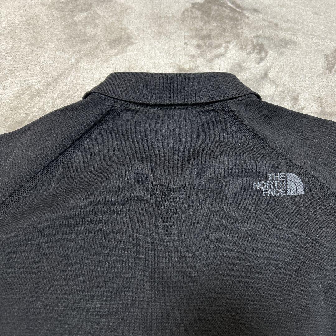 THE NORTH FACE NT22280 ブラック ポロシャツ 黒 M